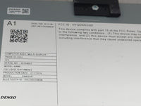 2019 Honda Odyssey Radio AM FM Cd Player Receiver Replacement P/N:39540-THR-A123-M1 HYQDNNS087, TN468700-5563, DNNS087 Fits 