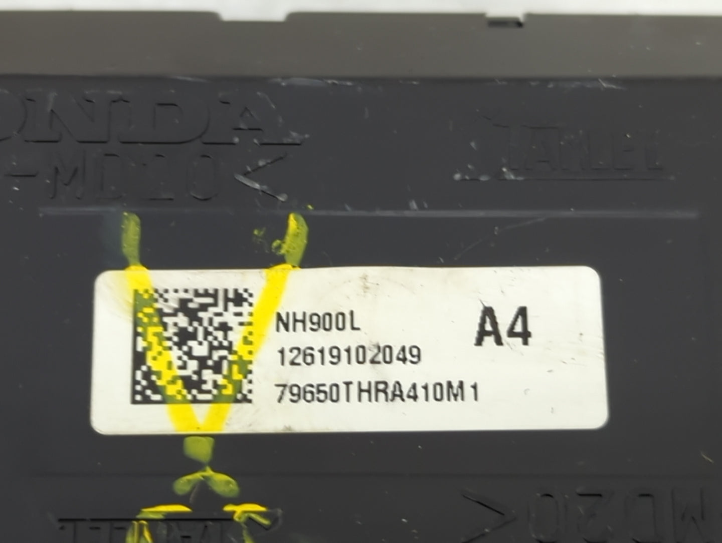 2019 Honda Odyssey Climate Control Module Temperature AC/Heater Replacement P/N:12619102049 Fits OEM Used Auto Parts - Oemus