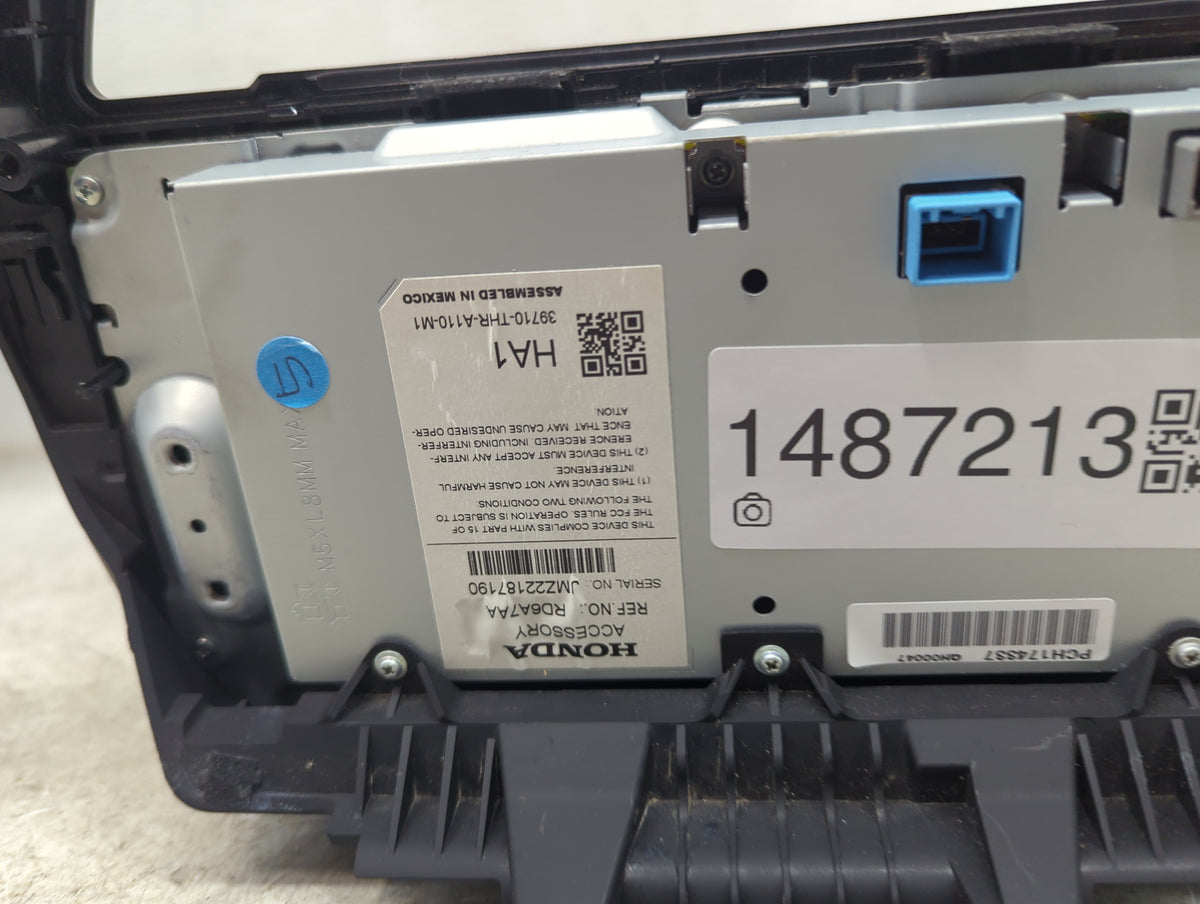 2019 Honda Odyssey Information Radio Display Screen 1487213 - Oemusedautoparts1.com