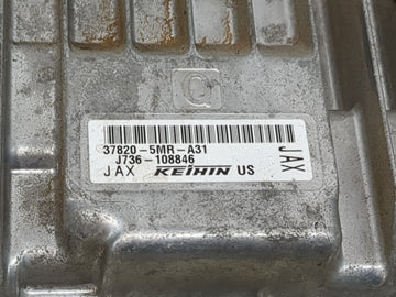2019 Honda Odyssey PCM Engine Control Computer ECU ECM PCU OEM P/N:37820-5MR-A31 J736-108846 OEM Used Auto Parts