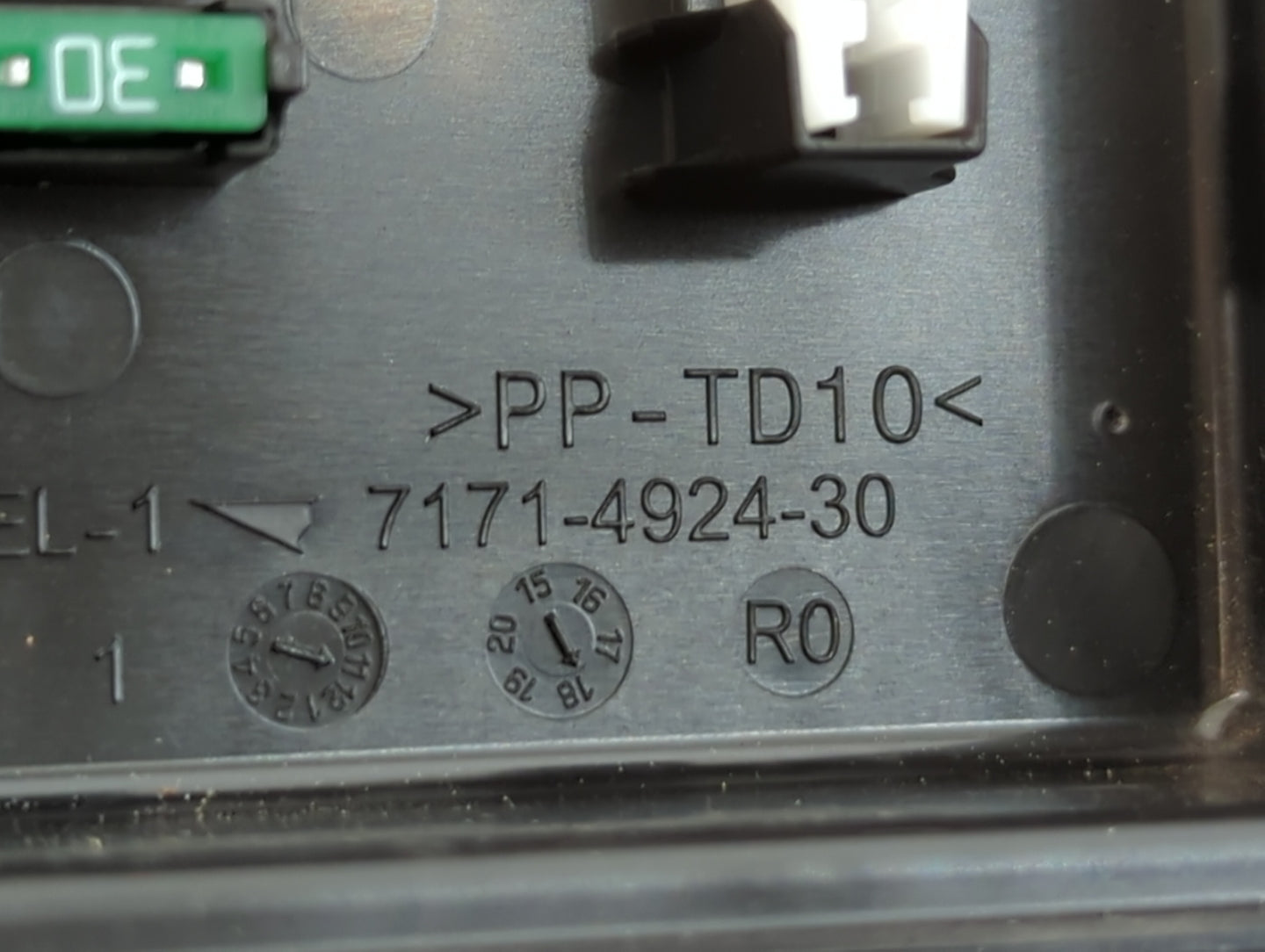 2019 Honda Odyssey Fusebox Fuse Box Panel Relay Module P/N:7171-4924-30 Fits OEM Used Auto Parts - Oemusedautoparts1.com