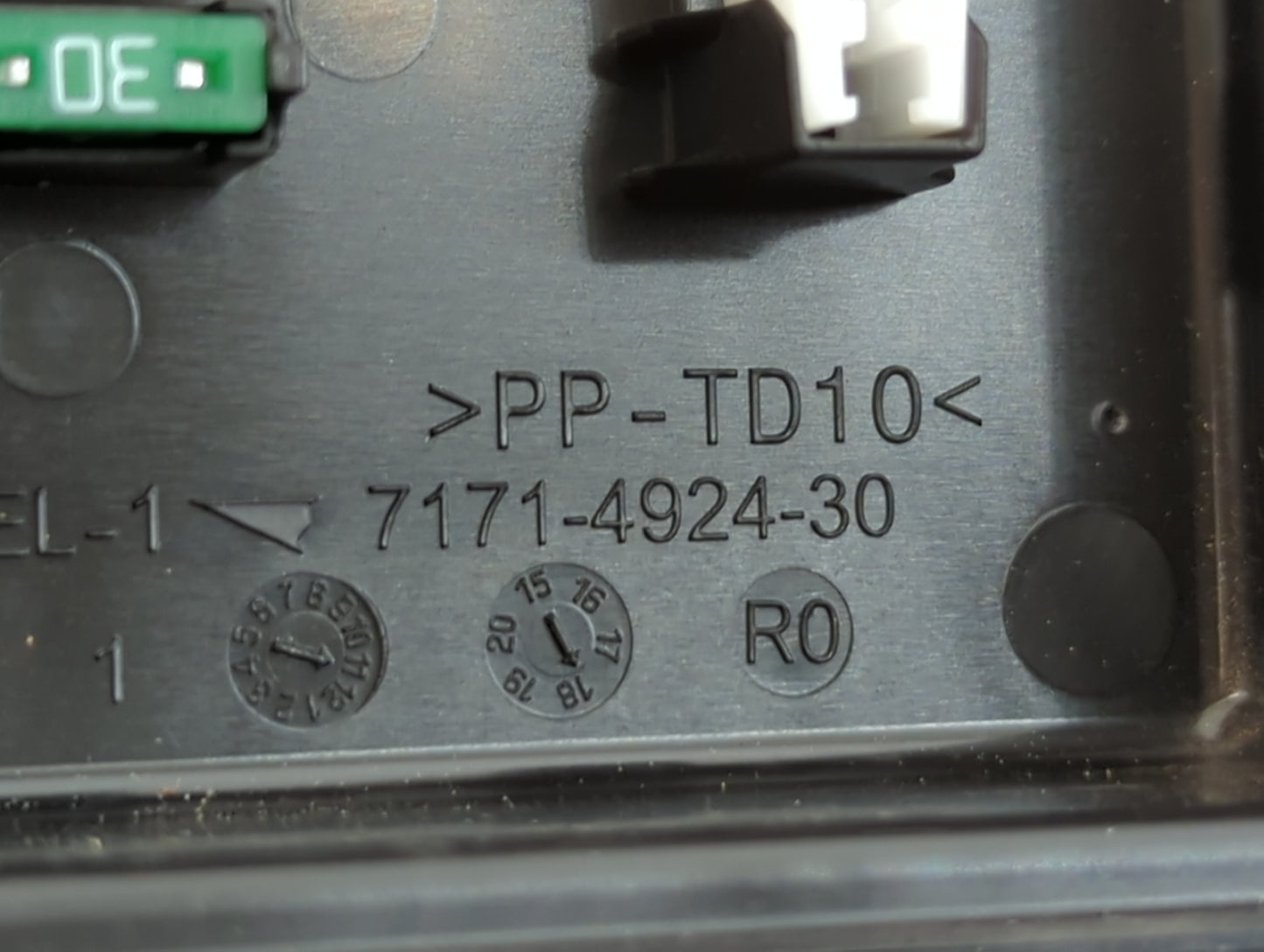 2019 Honda Odyssey Fusebox Fuse Box Panel Relay Module P/N:7171-4924-30 Fits OEM Used Auto Parts - Oemusedautoparts1.com