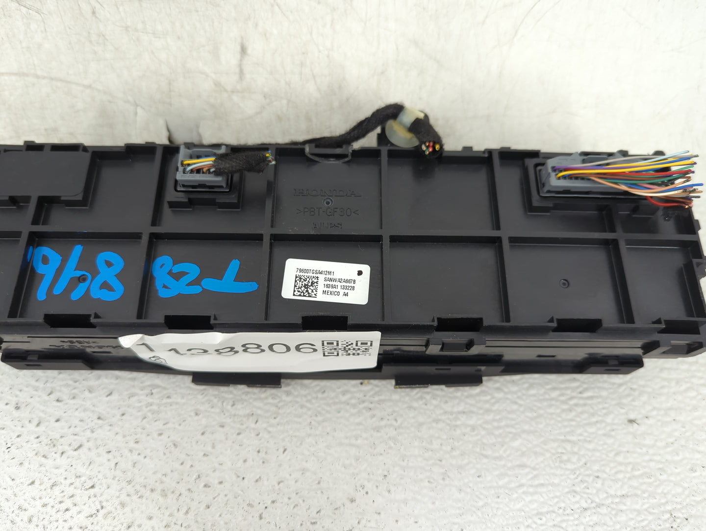 2019-2021 Honda Passport Climate Control Module Temperature AC/Heater Replacement P/N:79600TGSA412M1 Fits Fits 2019 2020 202