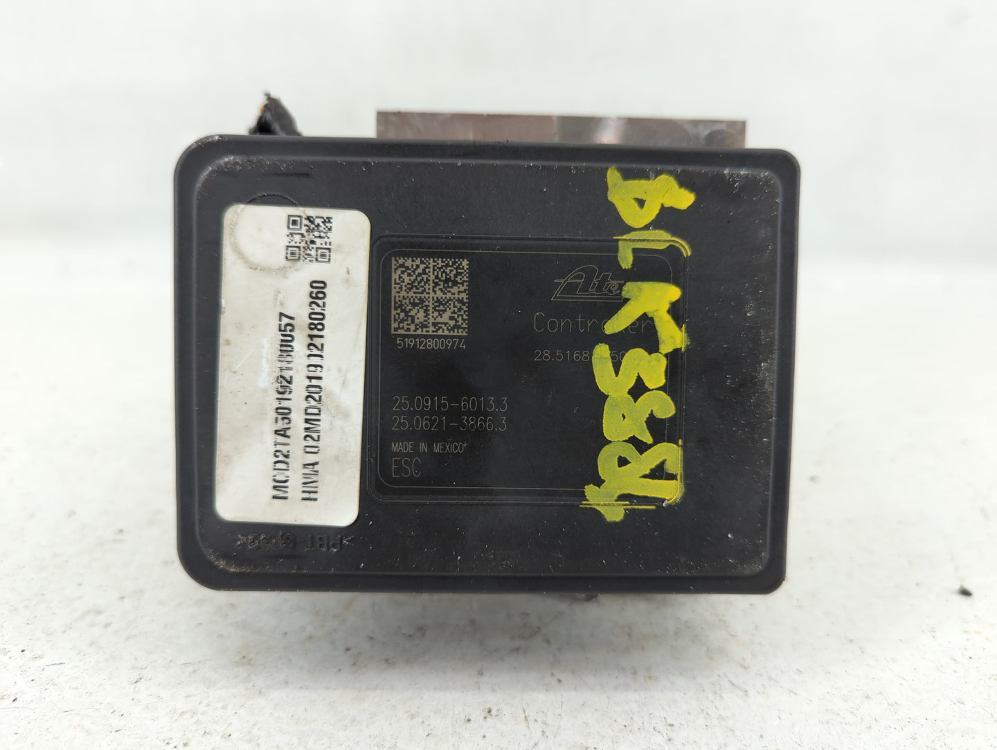 2019-2022 Honda Passport ABS Pump Control Module Replacement P/N:57110TGT Fits Fits 2019 2020 2021 2022 OEM Used Auto Parts 