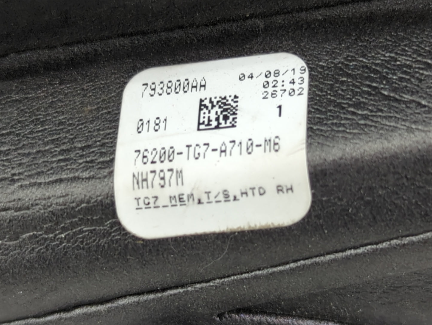 2019-2022 Honda Pilot Passenger Side View Mirror - Right Door Mirror OEM Used - Oemusedautoparts1.com