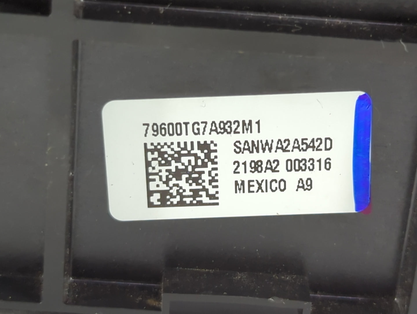 2019-2020 Honda Pilot Climate Control Module Temperature AC/Heater Replacement P/N:79600TG7A932M1 Fits Fits 2019 2020 OEM Us