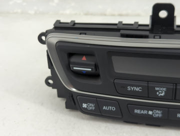 2019-2020 Honda Pilot Climate Control Module Temperature AC/Heater Replacement P/N:79600TG7A932M1 SANWA2A542D Fits Fits 2019 2020 OEM Used Auto Parts