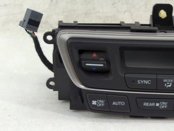 2019-2020 Honda Pilot Climate Control Module Temperature AC/Heater Replacement P/N:79600TG7A932M1 SANWA2A542D Fits Fits 2019 2020 OEM Used Auto Parts