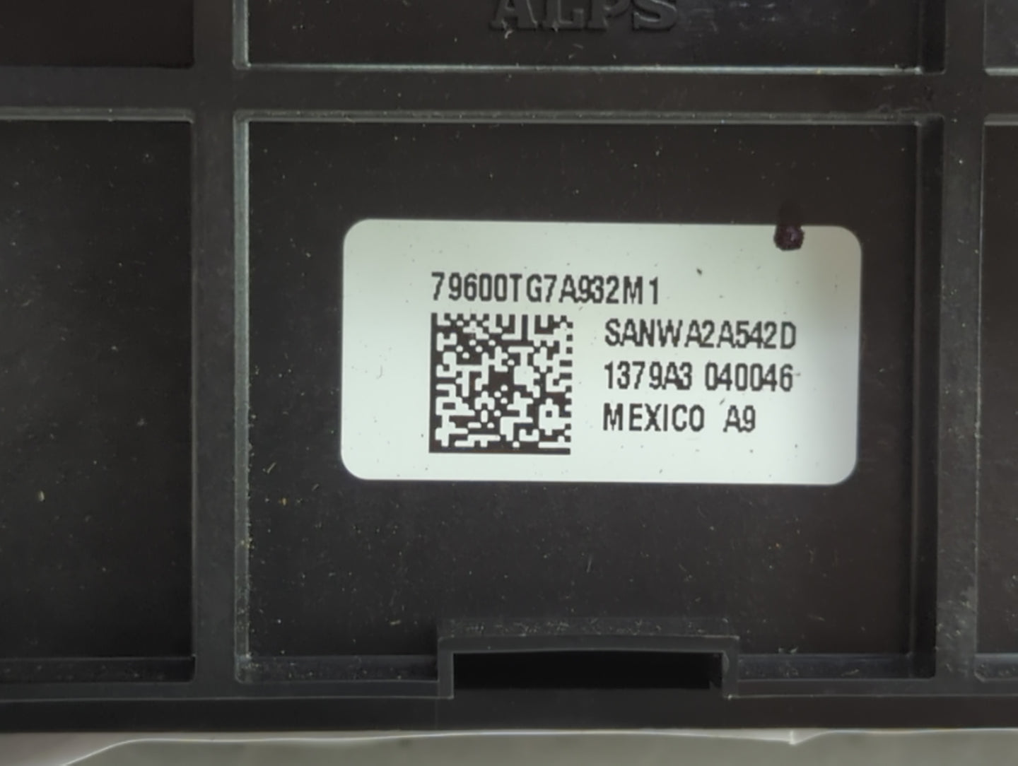 2019-2020 Honda Pilot Climate Control Module Temperature AC/Heater Replacement P/N:79600TG7A932M1 SANWA2A542D Fits Fits 2019