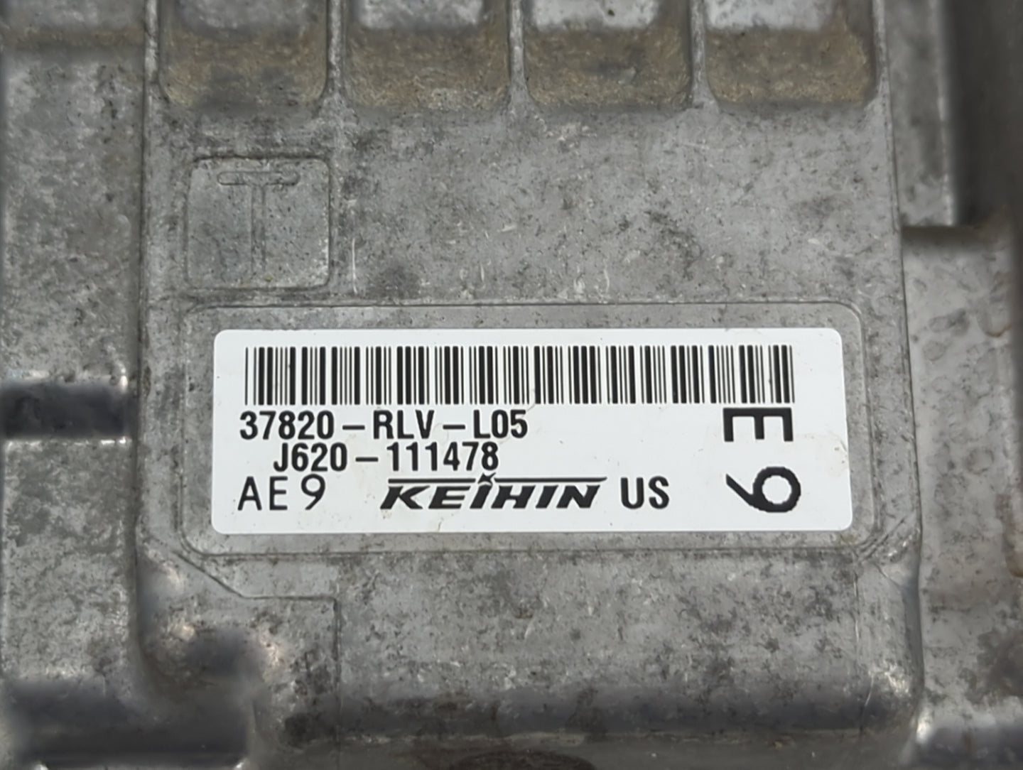 2018-2019 Honda Pilot PCM Engine Control Computer ECU ECM PCU OEM P/N:37820-RLV-L05 J620-111478 Fits Fits 2018 2019 OEM Used