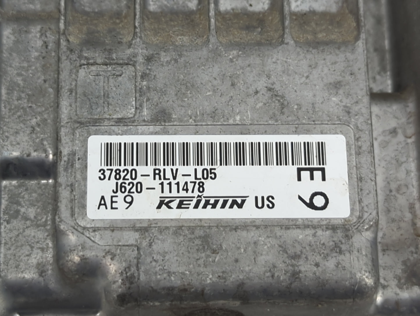 2018-2019 Honda Pilot PCM Engine Control Computer ECU ECM PCU OEM P/N:37820-RLV-L05 J620-111478 Fits Fits 2018 2019 OEM Used