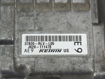 2018-2019 Honda Pilot PCM Engine Control Computer ECU ECM PCU OEM P/N:37820-RLV-L05 J620-111478 Fits Fits 2018 2019 OEM Used Auto Parts