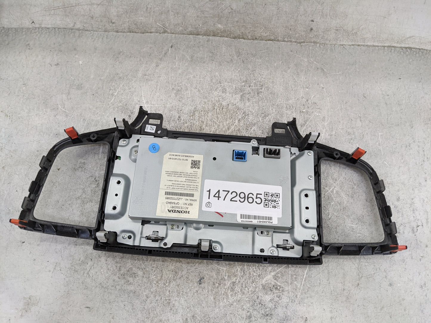2019 Honda Pilot Information Display Screen 1472965 - Oemusedautoparts1.com