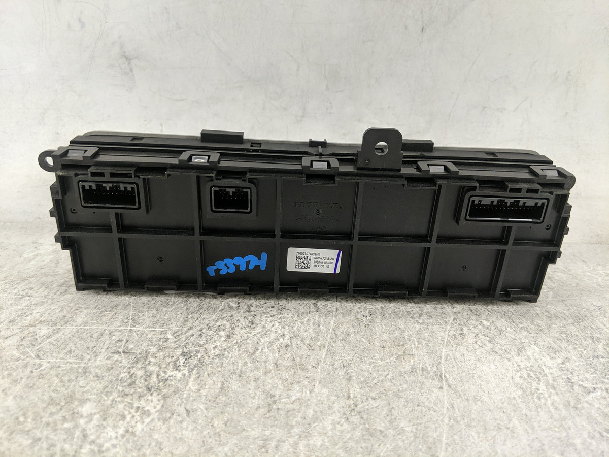2019-2020 Honda Pilot Climate Control Module Temperature AC/Heater Replacement P/N:79600TG7A932M1 SANWA2A542D Fits Fits 2019