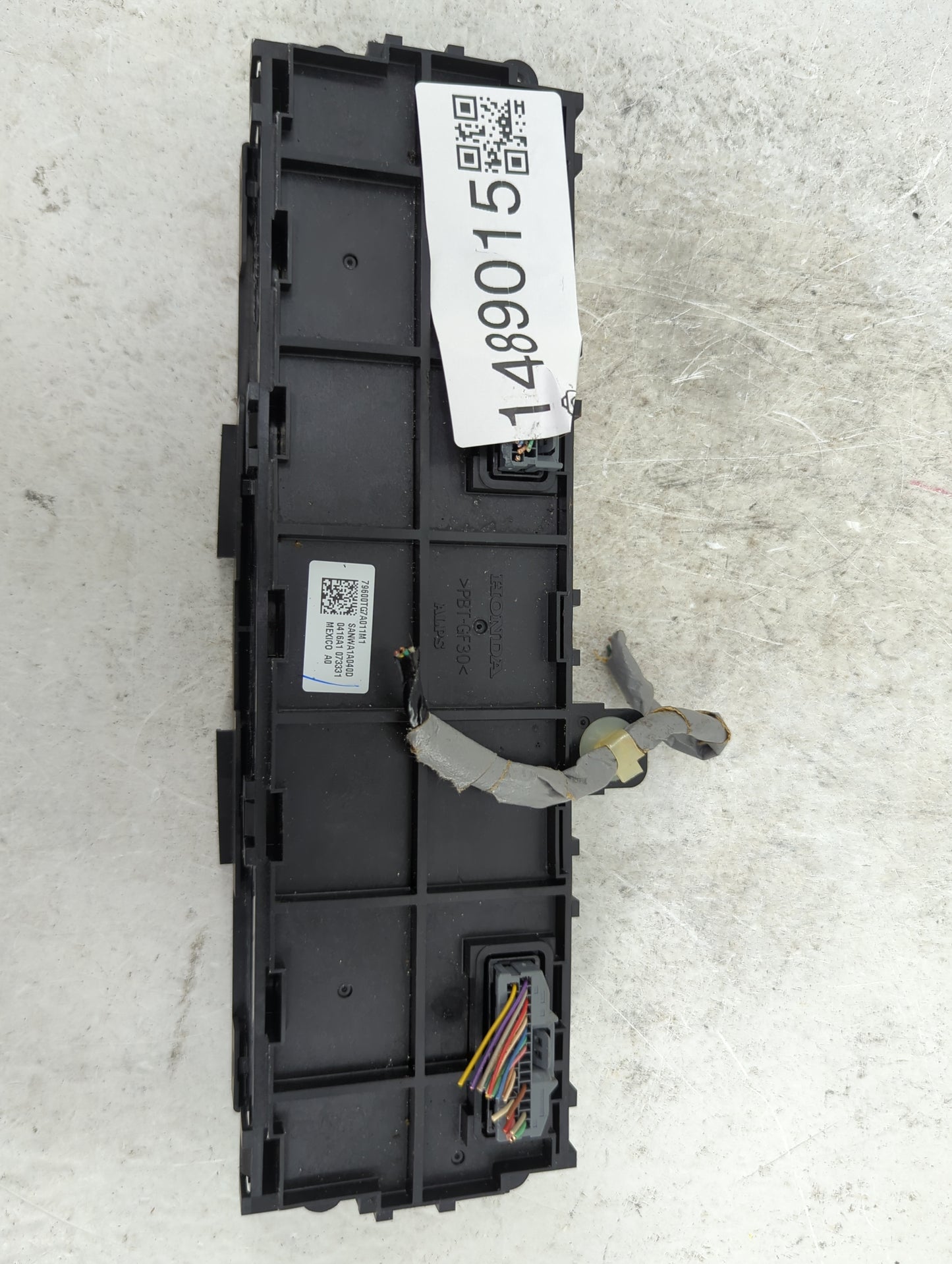 2019-2020 Honda Pilot Climate Control Module Temperature AC/Heater Replacement P/N:79600TG7A011M1 SANWA1A040D Fits Fits 2019