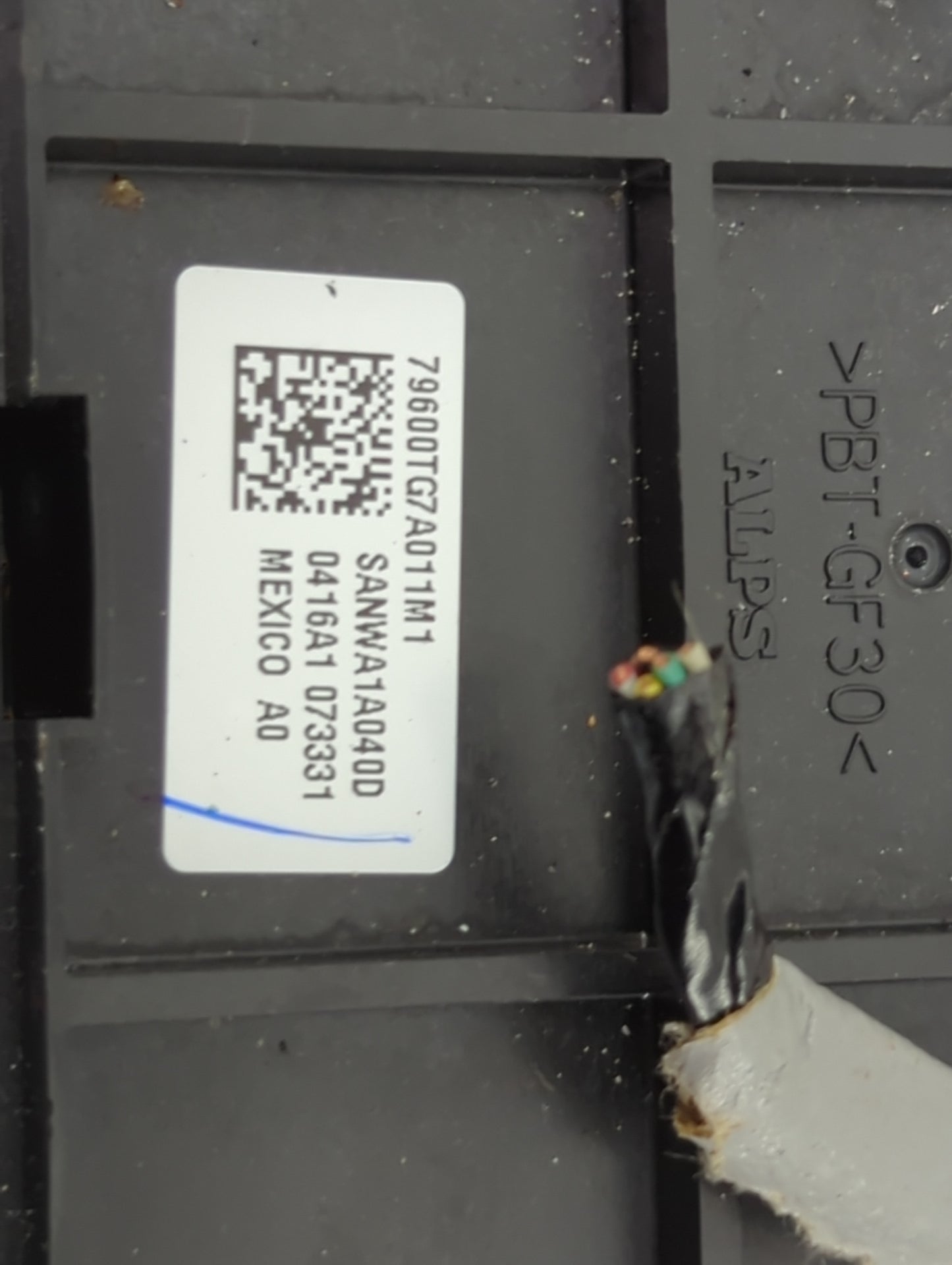 2019-2020 Honda Pilot Climate Control Module Temperature AC/Heater Replacement P/N:79600TG7A011M1 SANWA1A040D Fits Fits 2019
