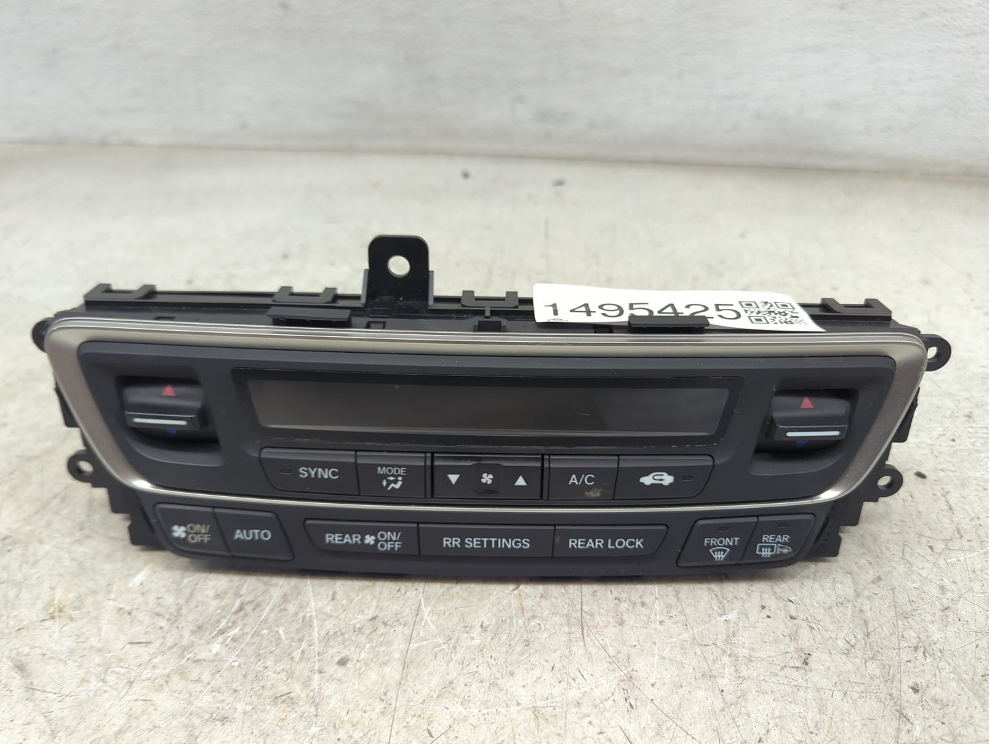 2019-2020 Honda Pilot Climate Control Module Temperature AC/Heater Replacement P/N:79600T G7A932M1 SANW42A5420 Fits Fits 201
