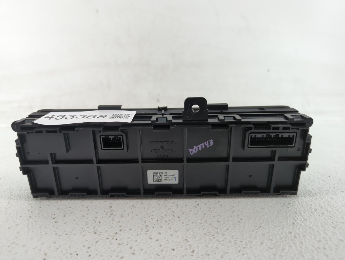2019-2020 Honda Pilot Climate Control Module Temperature AC/Heater Replacement P/N:79600TG7A011M1 Fits Fits 2019 2020 OEM Us