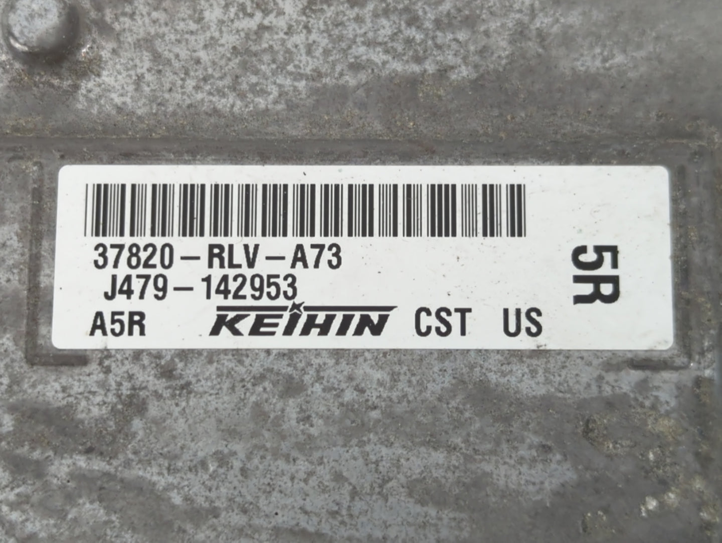 2019 Honda Pilot PCM Engine Control Computer ECU ECM PCU OEM P/N:J479-142953 37820-RLV-A73 Fits OEM Used Auto Parts - Oemuse