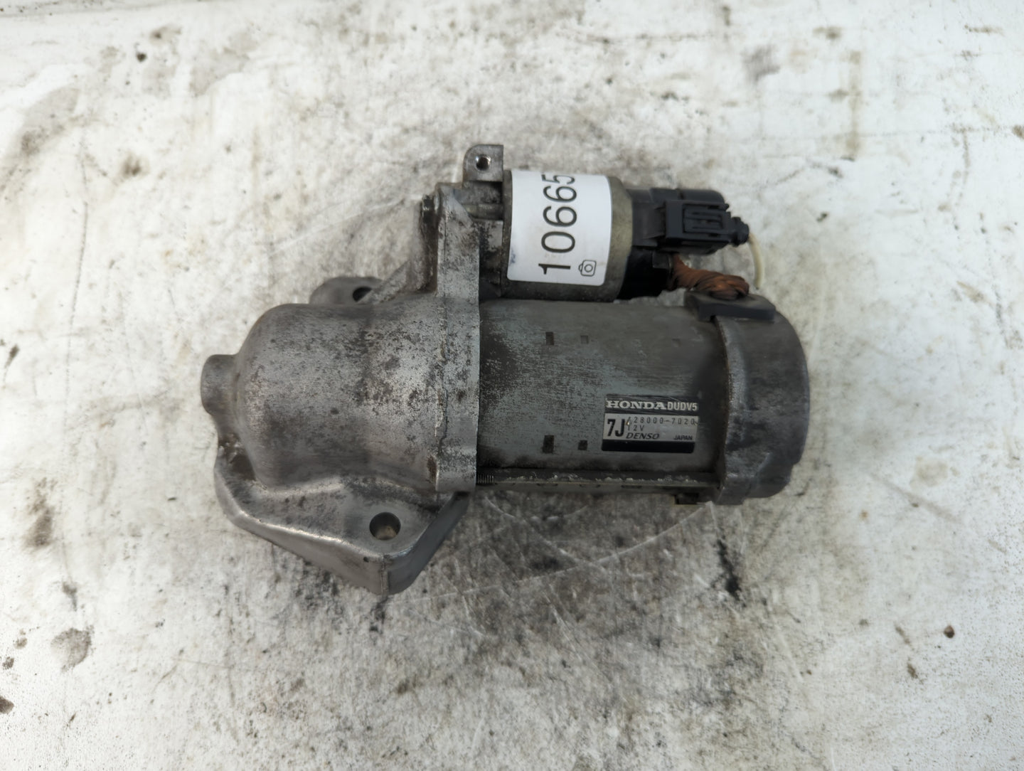2017-2019 Honda Ridgeline Car Starter Motor Solenoid OEM P/N:428000-7020 Fits Fits 2012 2013 2014 2015 2016 2017 2018 2019 2