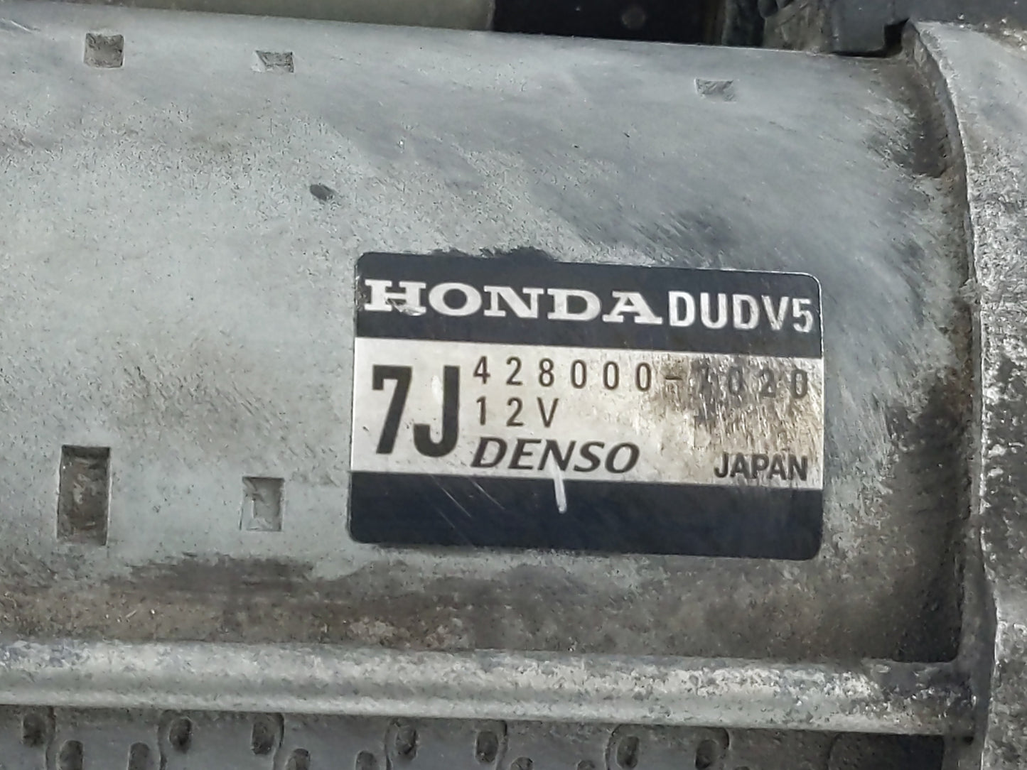 2017-2019 Honda Ridgeline Car Starter Motor Solenoid OEM P/N:428000-7050 Fits Fits 2012 2013 2014 2015 2016 2017 2018 2019 2