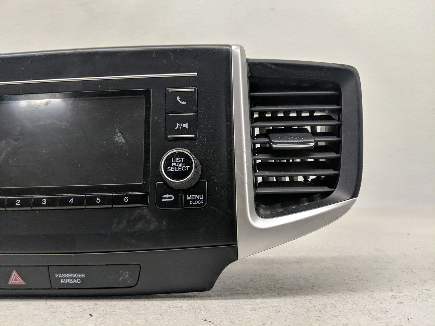 2019 Honda Ridgeline Radio AM FM Cd Player Receiver Replacement P/N:39100-T6Z-A14 Fits OEM Used Auto Parts - Oemusedautopart