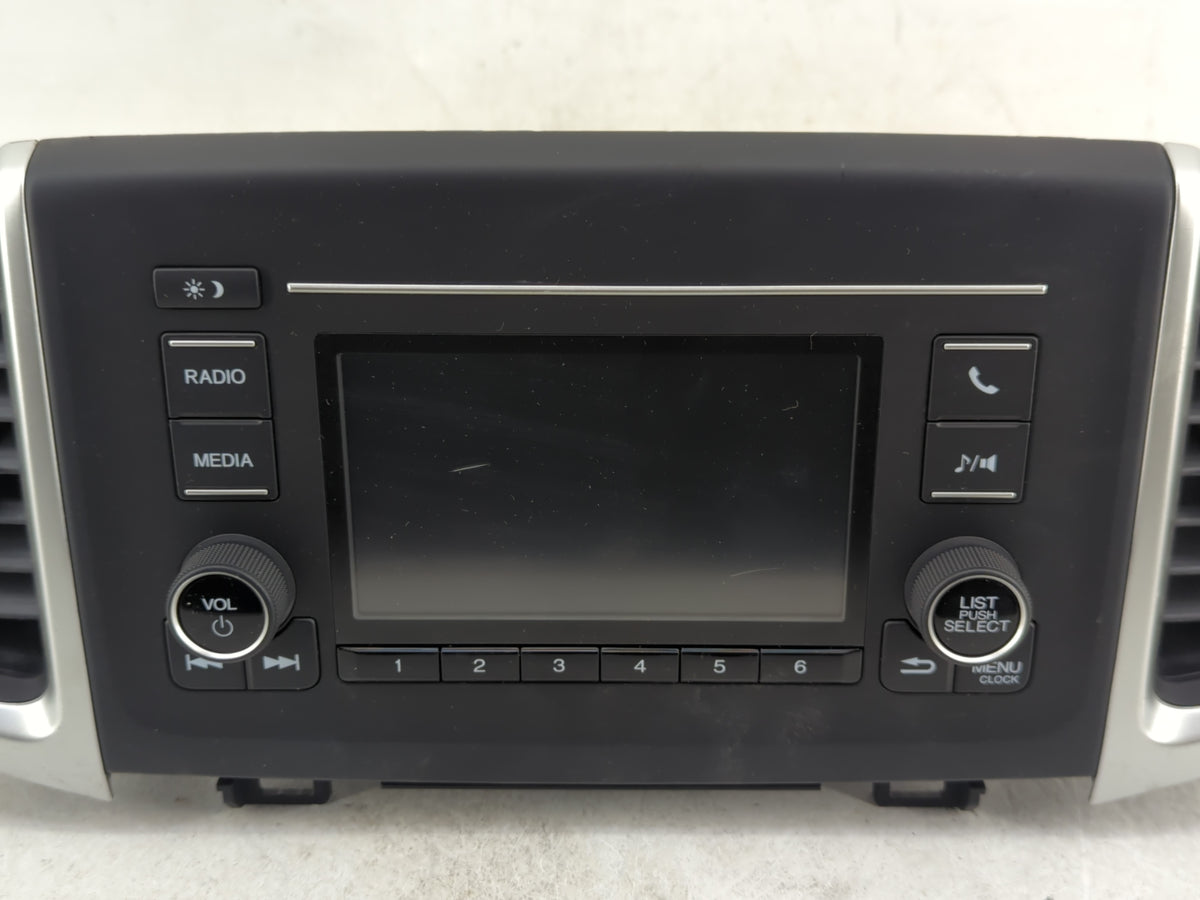 2019 Honda Ridgeline Radio AM FM Cd Player Receiver Replacement P/N:39100-T6Z-A13 Fits OEM Used Auto Parts - Oemusedautopart