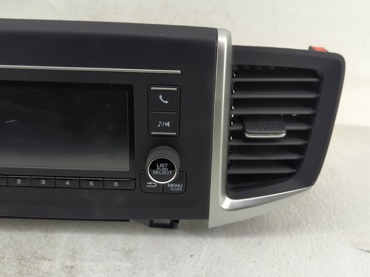 2019 Honda Ridgeline Radio AM FM Cd Player Receiver Replacement P/N:39100-T6Z-A13 Fits OEM Used Auto Parts - Oemusedautopart