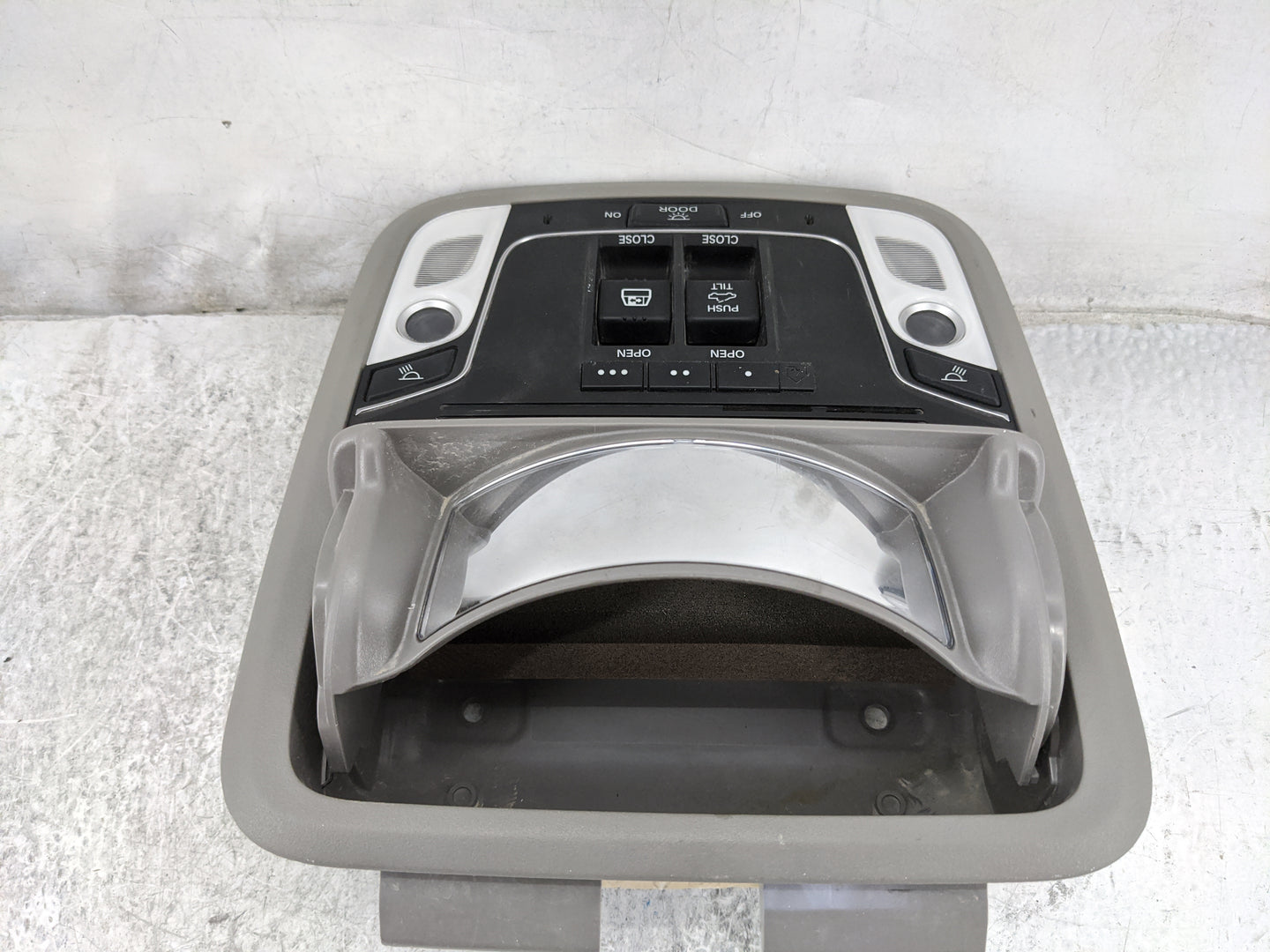 2017-2020 Honda Ridgeline Overhead Roof Console Tan - Oemusedautoparts1.com