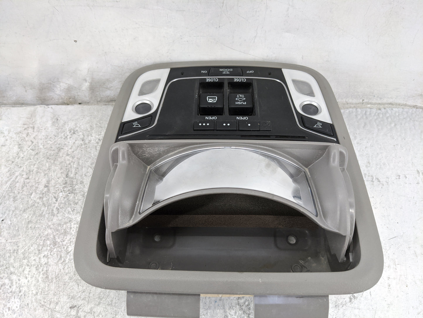 2017-2020 Honda Ridgeline Overhead Roof Console Tan - Oemusedautoparts1.com
