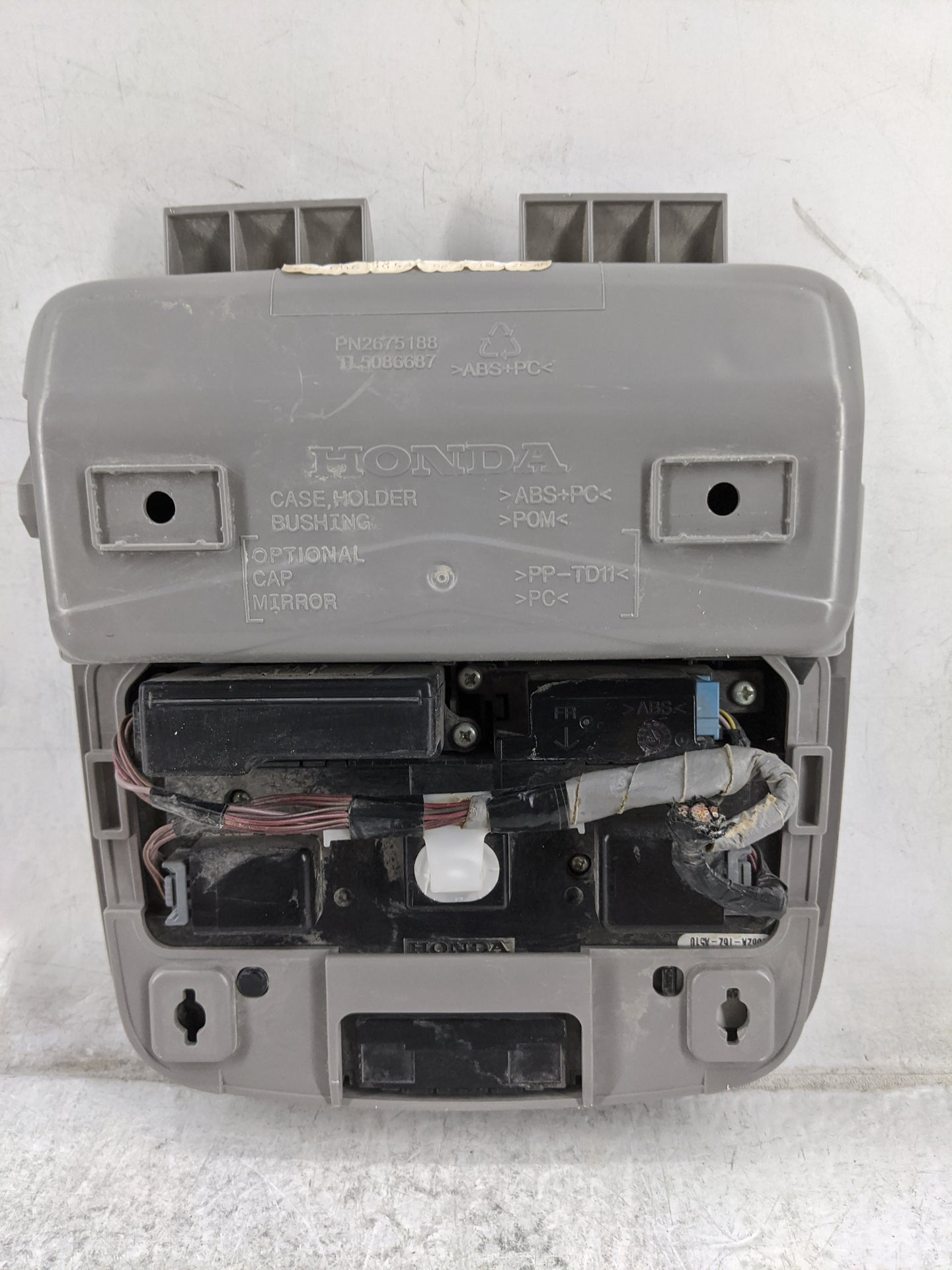 2017-2020 Honda Ridgeline Overhead Roof Console Tan - Oemusedautoparts1.com