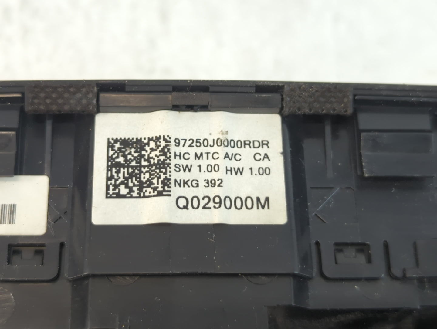2018-2022 Hyundai Accent Climate Control Module Temperature AC/Heater Replacement P/N:Q029000M 97250J0000RDR Fits OEM Used A