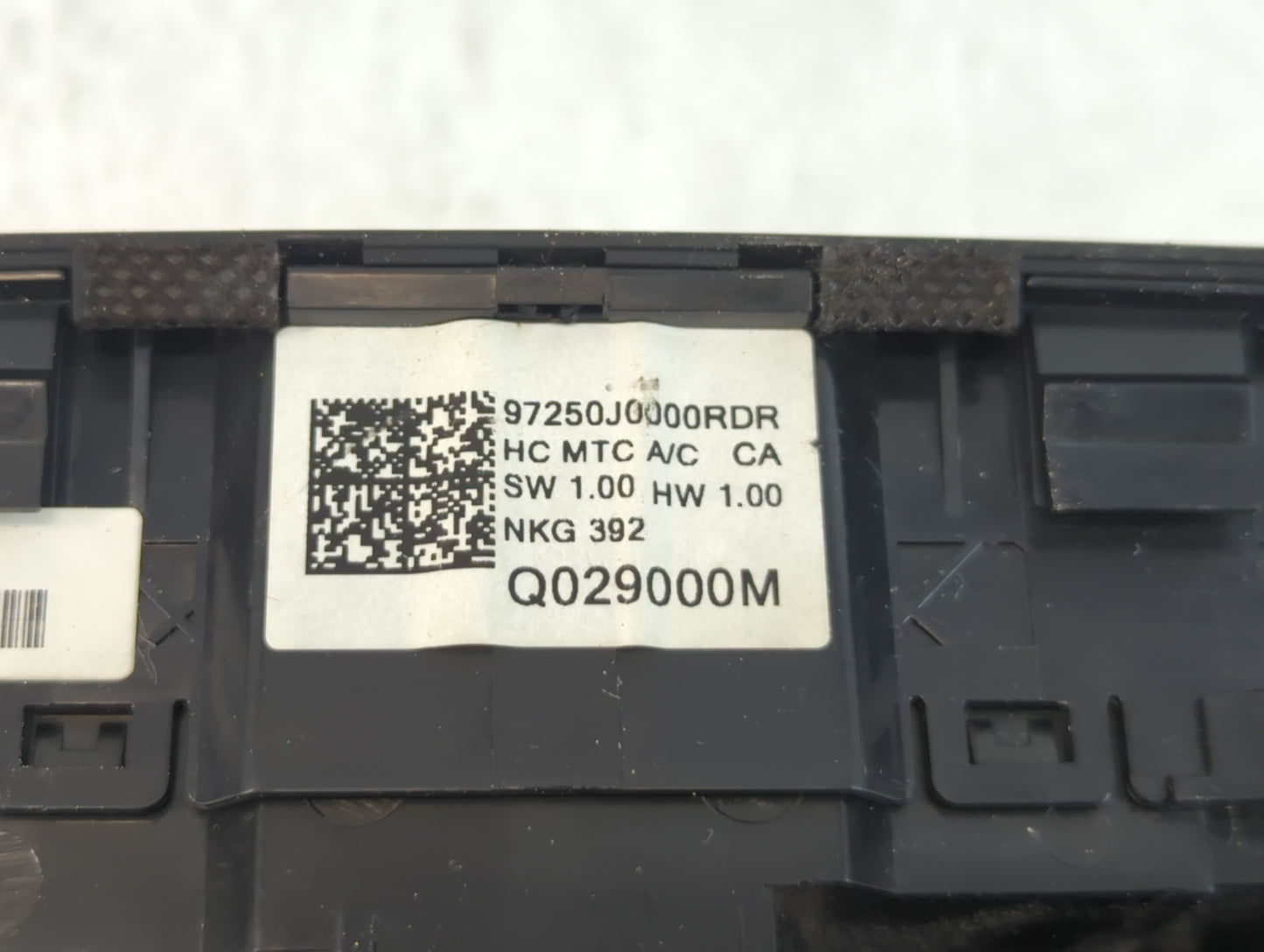 2018-2022 Hyundai Accent Climate Control Module Temperature AC/Heater Replacement P/N:Q029000M 97250J0000RDR Fits OEM Used A