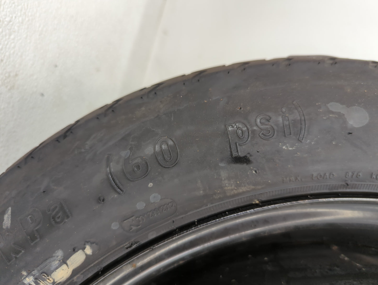 2018-2022 Hyundai Accent Spare Donut Tire Wheel Rim Oem - Oemusedautoparts1.com