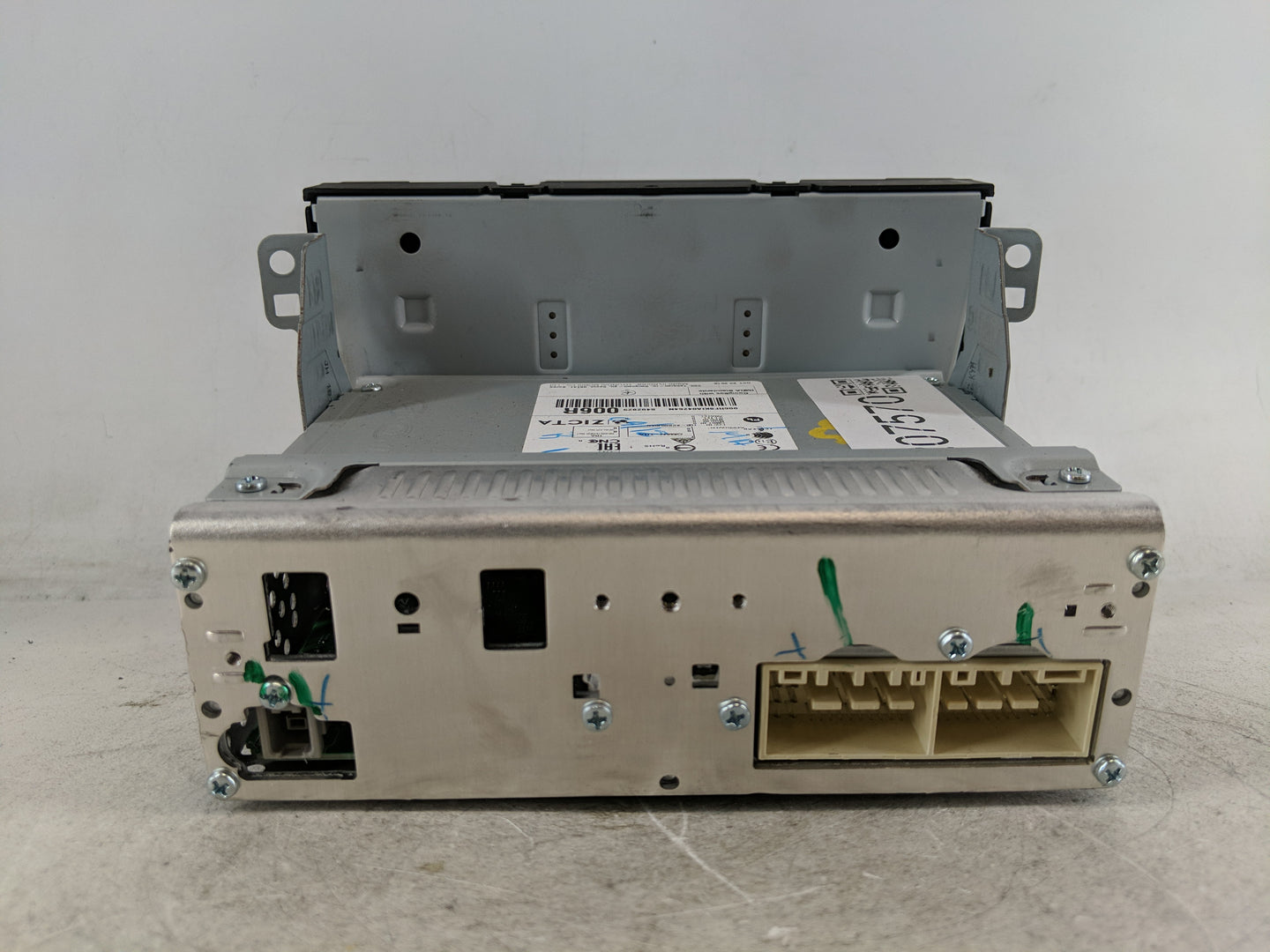 2018-2022 Hyundai Accent Radio AM FM Cd Player Receiver Replacement P/N:96180-J0060URD Fits Fits 2018 2019 2020 2021 2022 OE