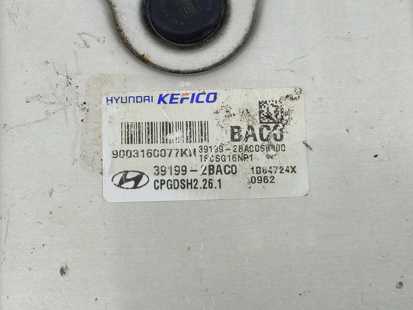 2018-2019 Hyundai Accent PCM Engine Control Computer ECU ECM PCU OEM P/N:39199-2BAC0 Fits Fits 2018 2019 OEM Used Auto Parts