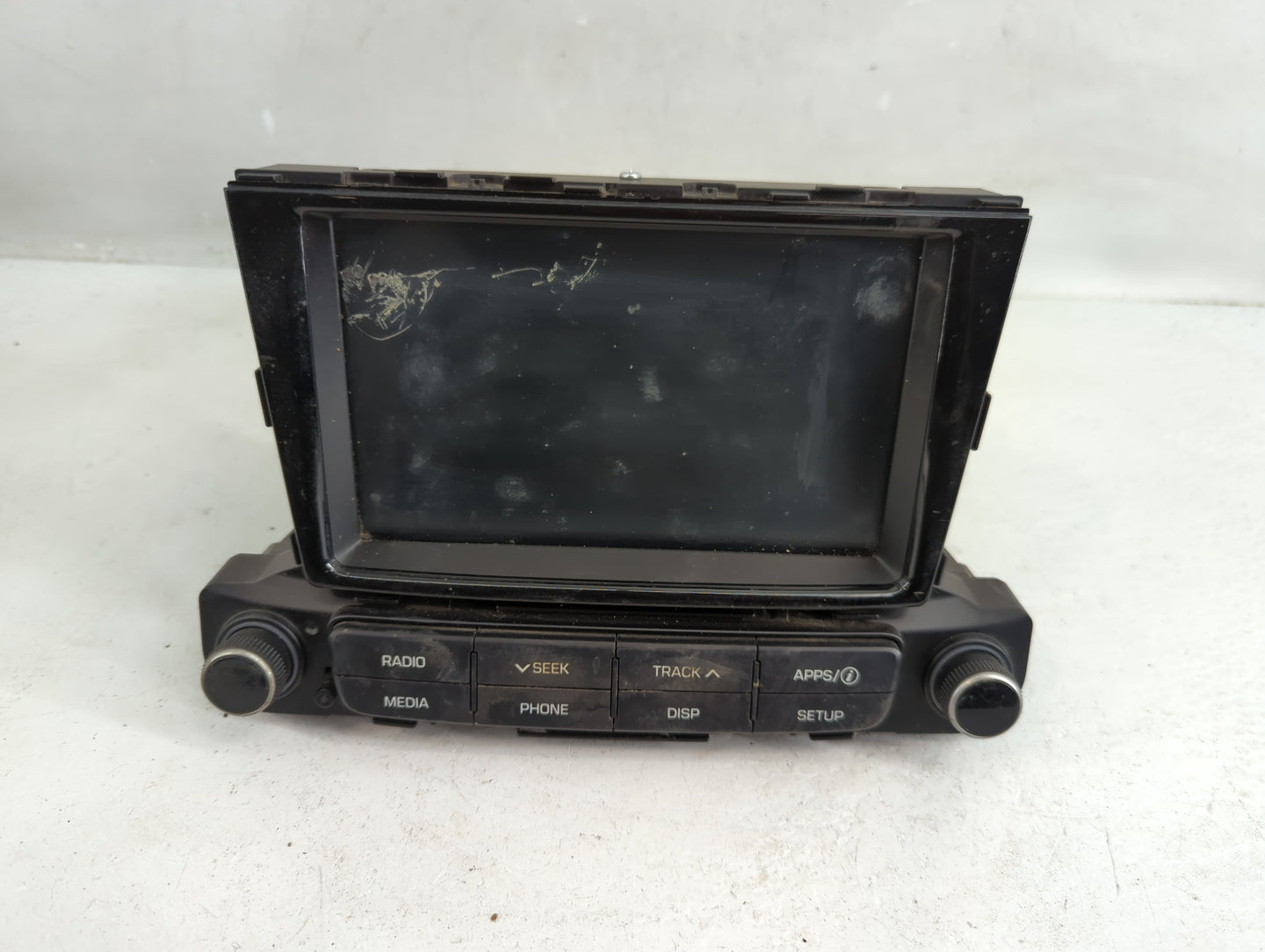2018-2022 Hyundai Accent Radio AM FM Cd Player Receiver Replacement P/N:96160J0000URD Fits Fits 2018 2019 2020 2021 2022 OEM