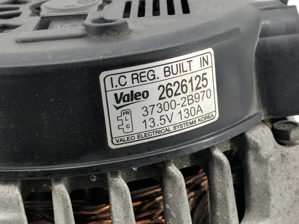 2018-2019 Hyundai Accent Alternator Replacement Generator Charging Assembly Engine OEM P/N:37300-2B970 2626125 Fits Fits 201