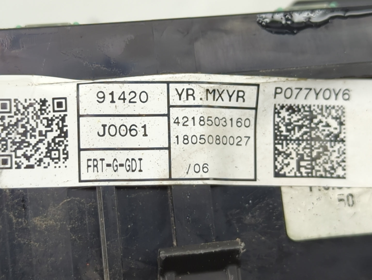 2018-2019 Hyundai Accent Fusebox Fuse Box Panel Relay Module P/N:91420-J0311 91420 J0441 Fits Fits 2018 2019 OEM Used Auto P