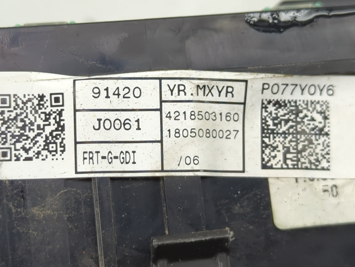 2018-2019 Hyundai Accent Fusebox Fuse Box Panel Relay Module P/N:91420-J0311 91420 J0441 Fits Fits 2018 2019 OEM Used Auto P