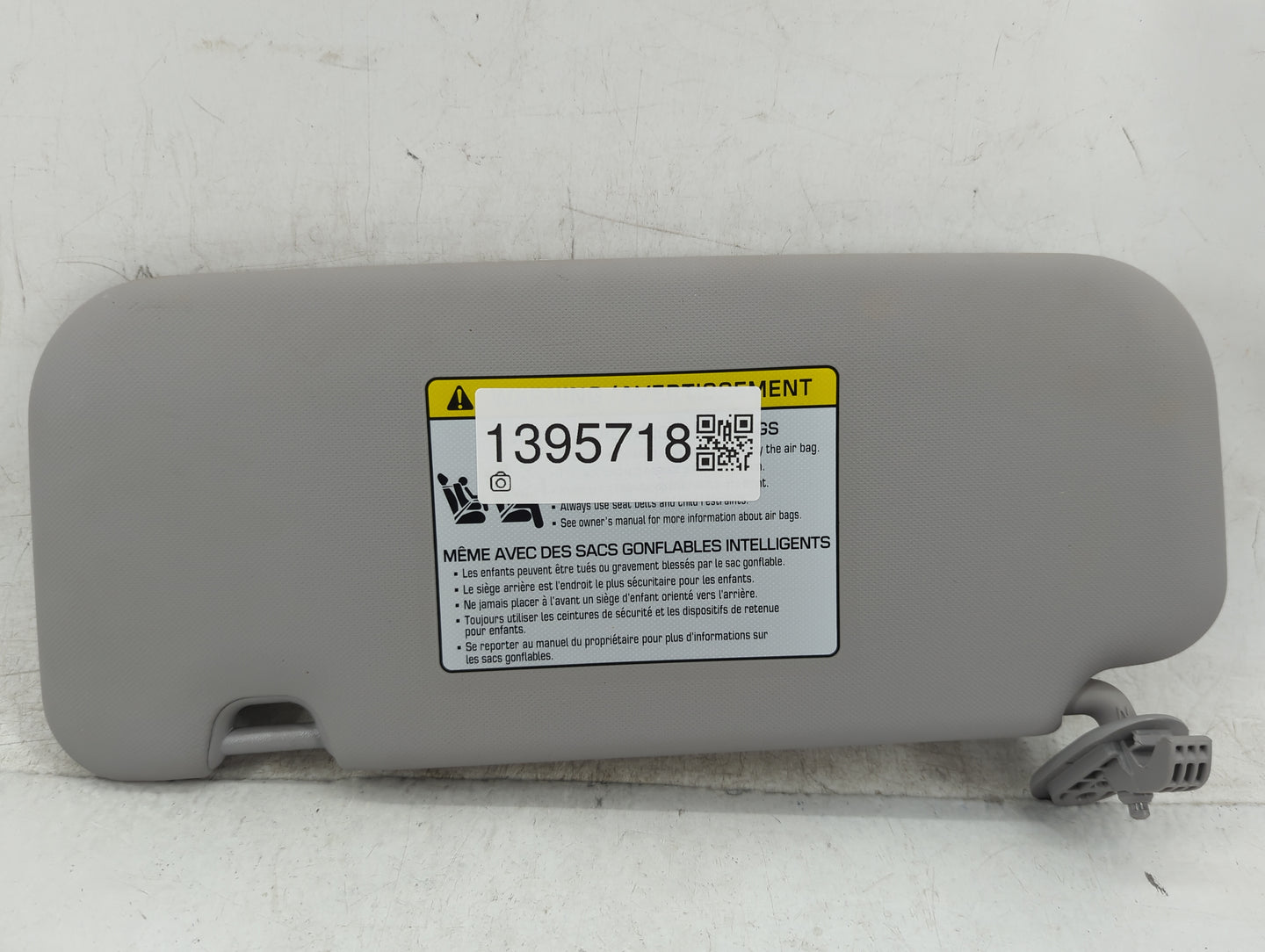 2018-2022 Hyundai Accent Sun Visor Shade Replacement Passenger Right Mirror Fits Fits 2018 2019 2020 2021 2022 OEM Used Auto