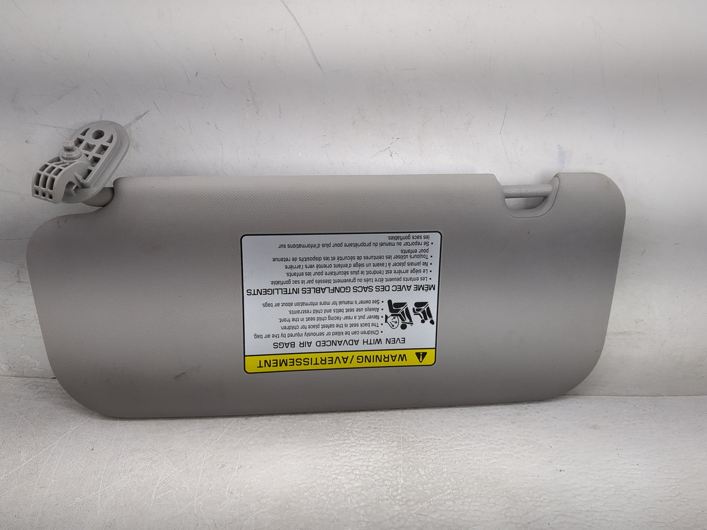 2018-2022 Hyundai Accent Sun Visor Shade Replacement Passenger Right Mirror Fits Fits 2018 2019 2020 2021 2022 OEM Used Auto