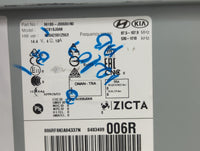2018-2022 Hyundai Accent Radio AM FM Cd Player Receiver Replacement P/N:96180-J0060URD Fits Fits 2018 2019 2020 2021 2022 OE