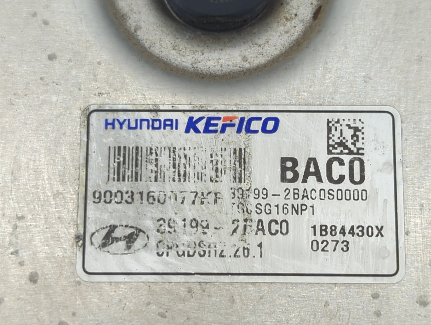 2018-2019 Hyundai Accent PCM Engine Control Computer ECU ECM PCU OEM P/N:39199-2BAC0 39199-2BAC0S0000 Fits Fits 2018 2019 OE