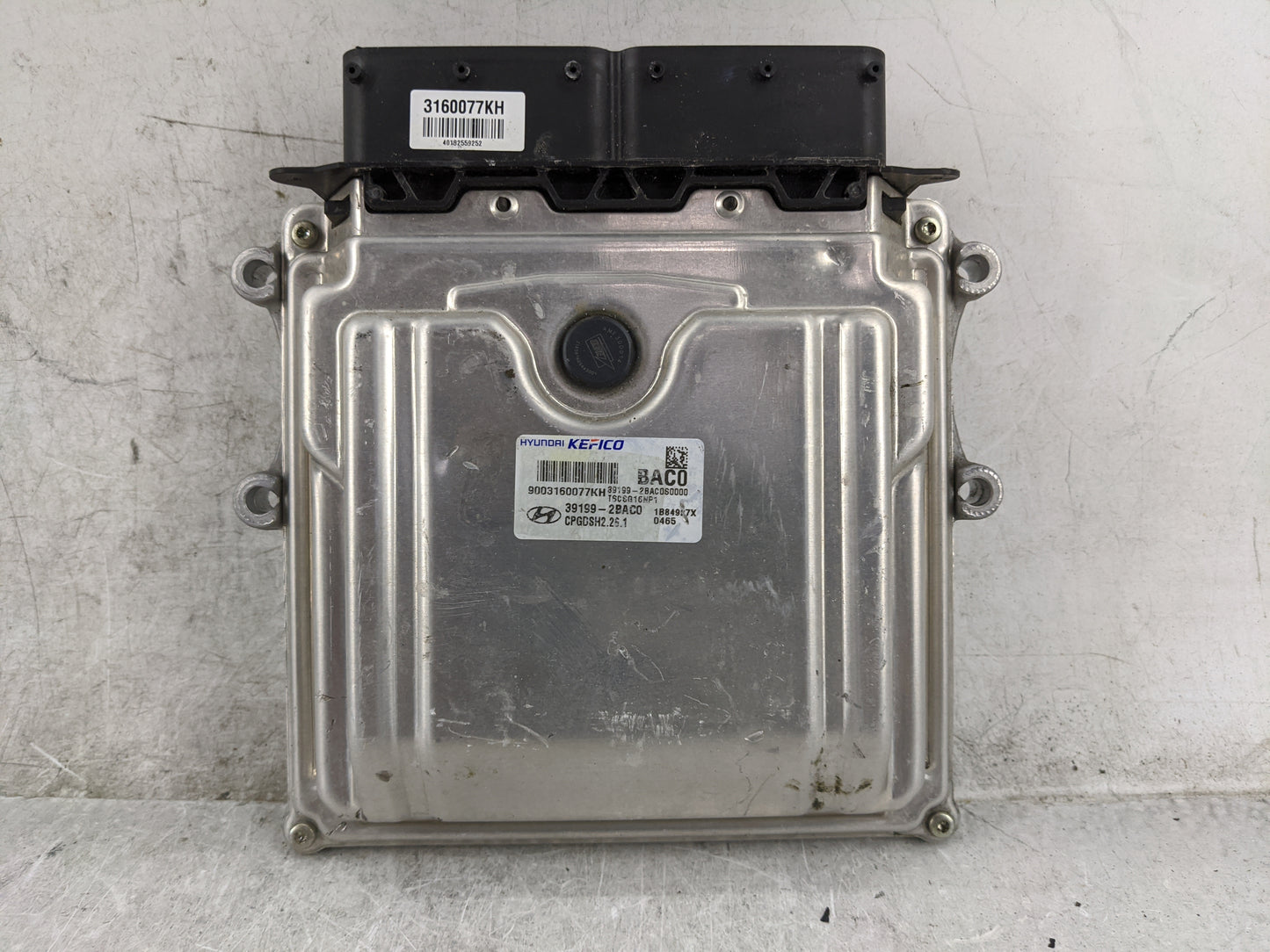 2018-2019 Hyundai Accent PCM Engine Control Computer ECU ECM PCU OEM P/N:39199-2BAC0 9003160077KH Fits Fits 2018 2019 OEM Us