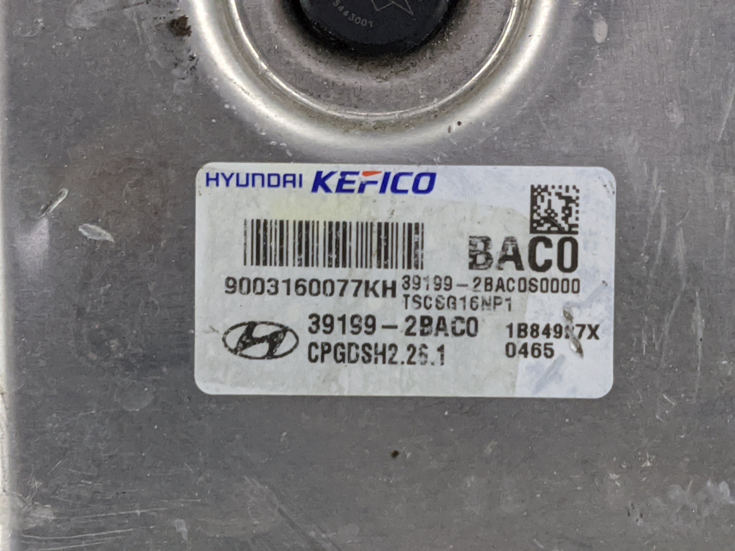 2018-2019 Hyundai Accent PCM Engine Control Computer ECU ECM PCU OEM P/N:39199-2BAC0 9003160077KH Fits Fits 2018 2019 OEM Us