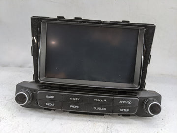 2018-2022 Hyundai Accent Radio AM FM Cd Player Receiver Replacement P/N:96160-J0010VTT ATBB0J0AN Fits OEM Used Auto Parts - 