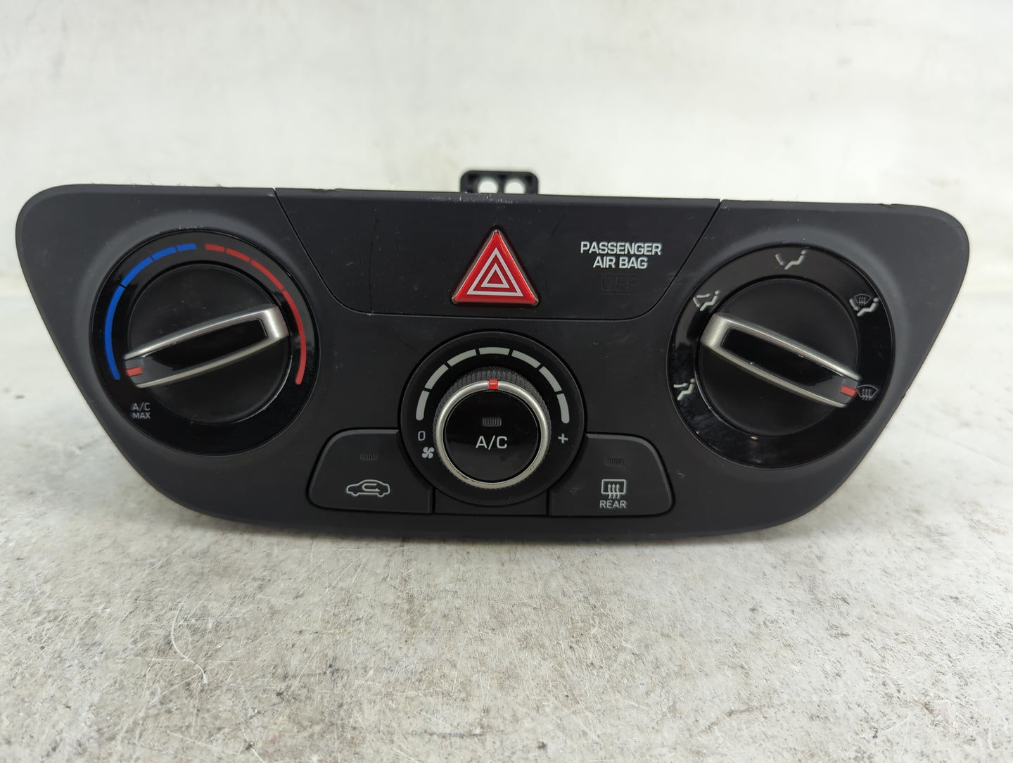 2018-2022 Hyundai Accent Climate Control Module Temperature AC/Heater Replacement P/N:97250J0000RDR Q029000M Fits OEM Used A