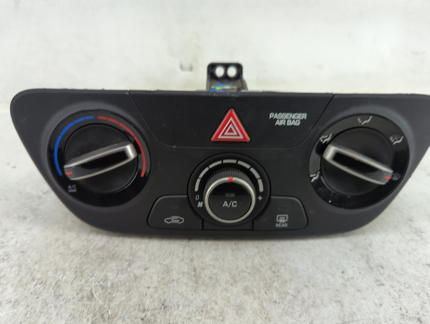 2018-2022 Hyundai Accent Climate Control Module Temperature AC/Heater Replacement P/N:97250J0000RDR Q029000M Fits OEM Used A