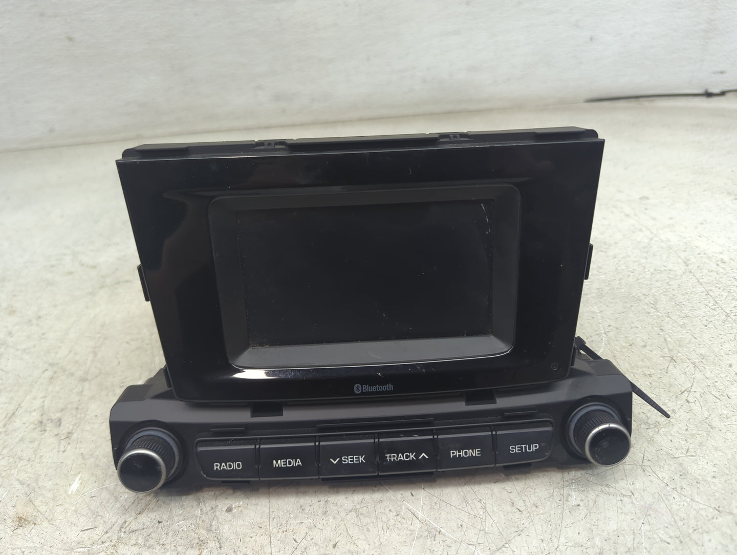 2018-2022 Hyundai Accent Radio AM FM Cd Player Receiver Replacement P/N:96180J0060URD AC910JOAN Fits Fits 2018 2019 2020 202